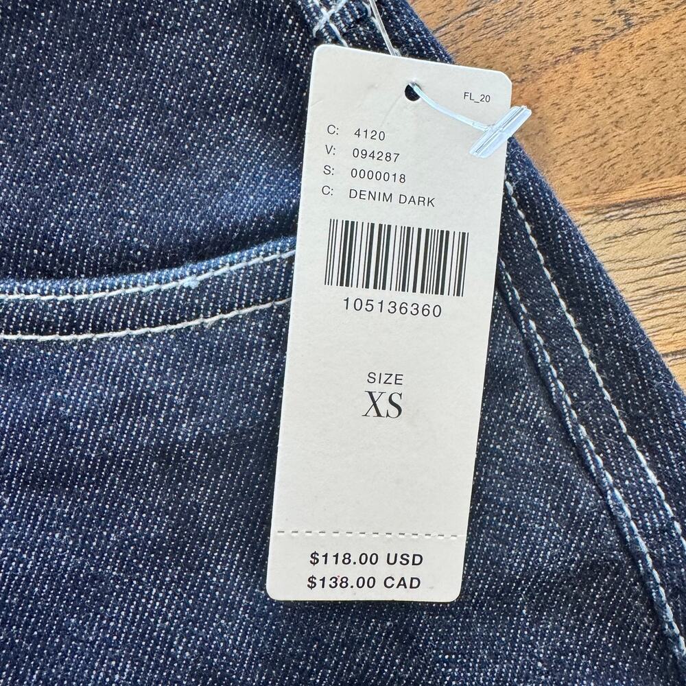 Pilcro (Anthropologie) Denim Bow Mini Skirt - Size XS - Picture 3 of 7
